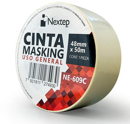 [NE-609C] Cinta Masking Nextep Uso General 48mm x 50mts